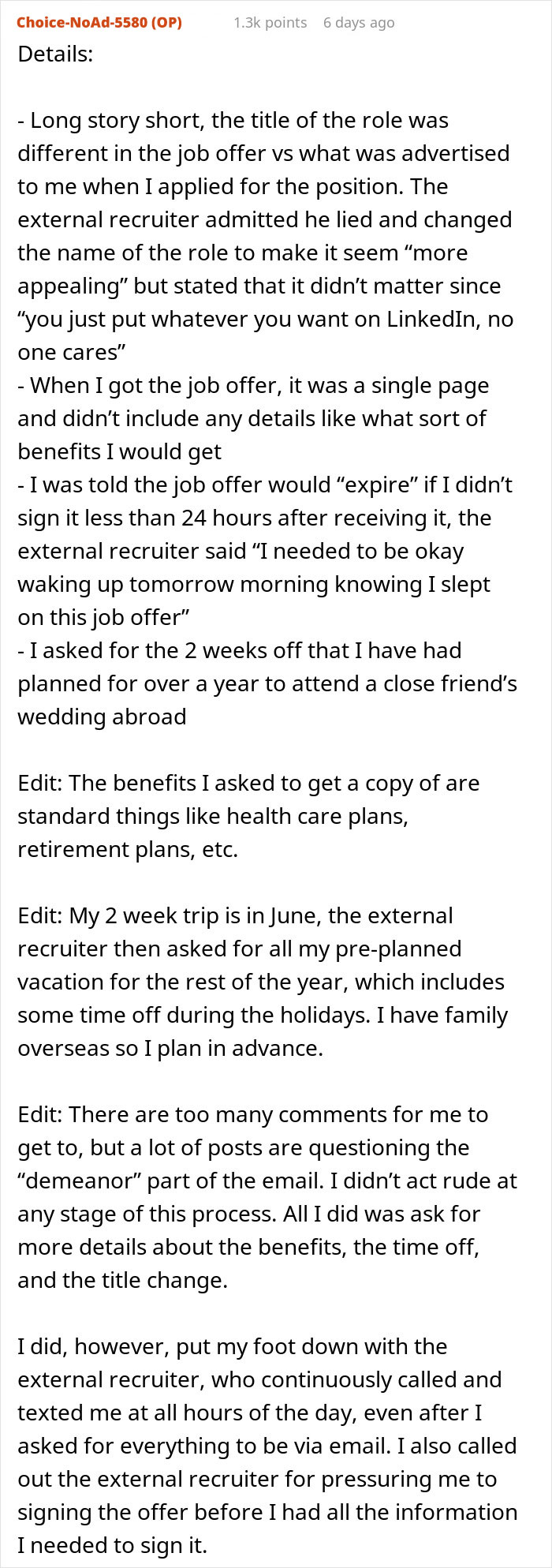 Person Shares Story Of &ldquo;Recruitment Hell&rdquo; After Company Revokes Their Job Offer
