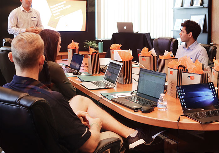 Boss Presents Employee's PowerPoints As His Own, So They Put A Revealing Photo Of The CEO's Daughter In One Of Them