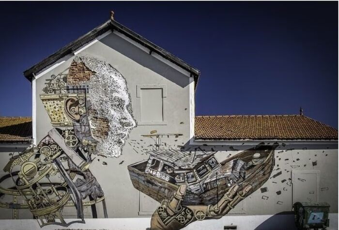 Lisbon, By Vhils