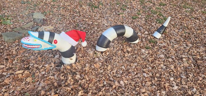 Not Really Street Art Per Say, But My Christmas Decoration