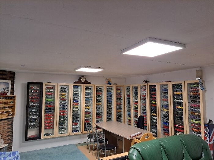 My Diecast Car Models. Scale 1:18 In My Home Office / Man Cave