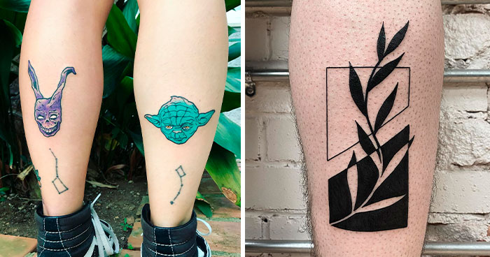 98 Calf Tattoo Ideas As Cool As They Are Unique