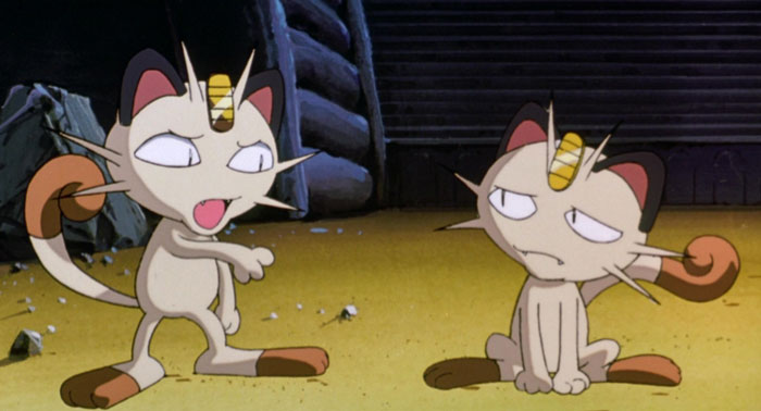 Two cartoon cats interacting humorously, capturing a relatable real-life situation with cartoon quotes.