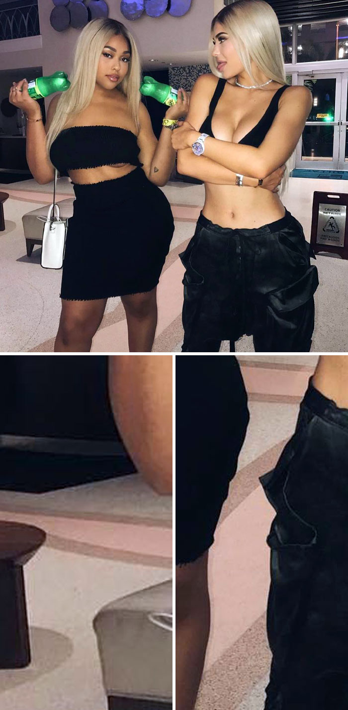 Looking Closer At The Carpet, You Can See That The Lines Are Distorted, Indicating That Digital Work Has Been Done