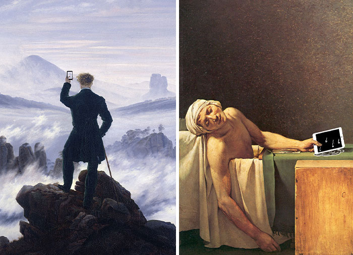 Fusion Of The Present And The Past: 26 Famous Paintings Reimagined From A Modern Perspective By Kim Dong-Kyu