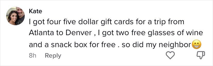 This Guy Decides To Check The "Hack" Of Handing The Cabin Crew Small Gifts For A Better Seat, Is Highly Surprised When The Trick Works
