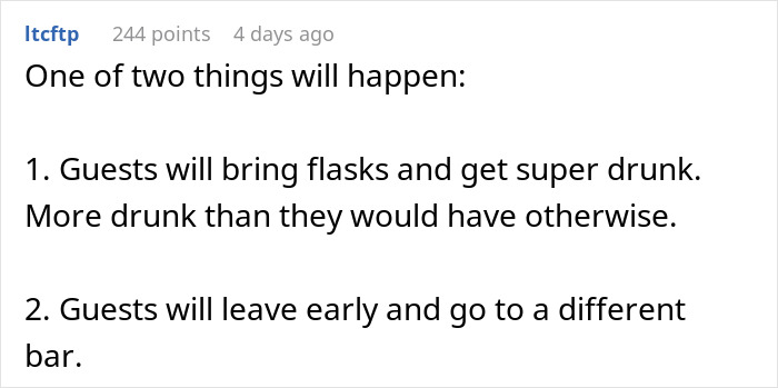 “This Will Also Double As The Wedding Favors”: Bride Comes Up With Ingenious Way To Prevent Guests From Drinking Too Much During Wedding “This Will Also Double As The Wedding Favors”: Bride Comes Up With Ingenious Way To Prevent Guests From Drinking Too Much During Wedding