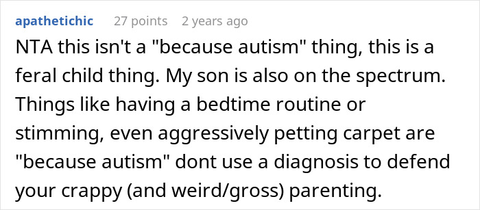 Parents Livid After Dinner Guest Doesn&rsquo;t Participate In Their Son&rsquo;s Autistic Ritual, Causing Chaos And Broken Plates