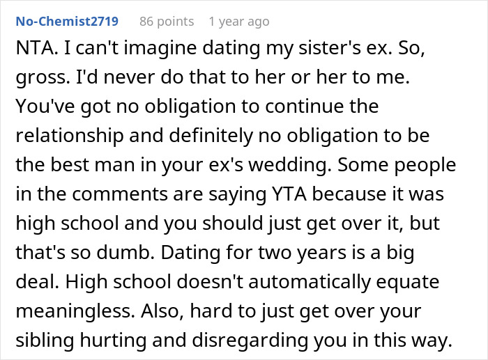 Guy Turns Down Twin Brother And Ex-Girlfriend’s Wedding Invitation, Asks If He’s Wrong Guy Turns Down Twin Brother And Ex-Girlfriend’s Wedding Invitation, Asks If He’s Wrong
