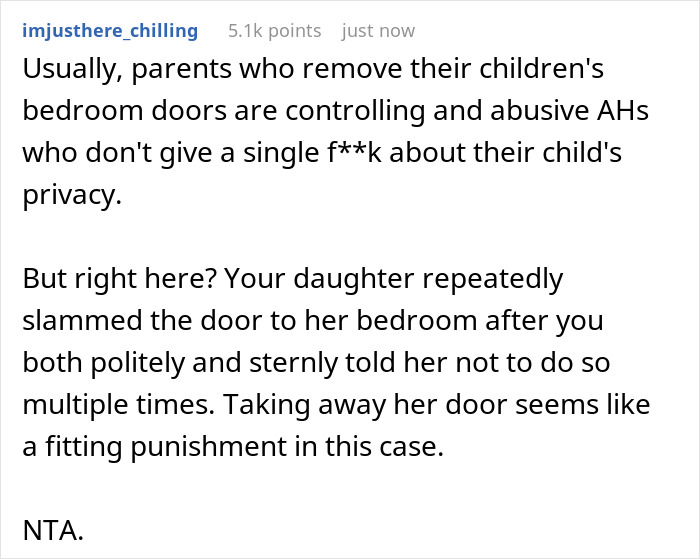 14-Year-Old Won’t Stop Slamming Her Bedroom Door And Parents Replace It With A Curtain, But She’s Not Having It 14-Year-Old Won’t Stop Slamming Her Bedroom Door And Parents Replace It With A Curtain, But She’s Not Having It