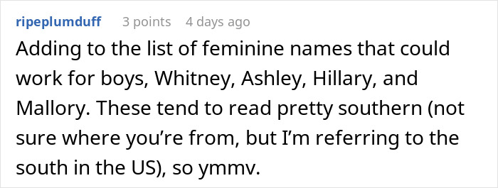 Parent Wants To Name Their Son Elizabeth, Gets A Reality Check Online Parent Wants To Name Their Son Elizabeth, Gets A Reality Check Online