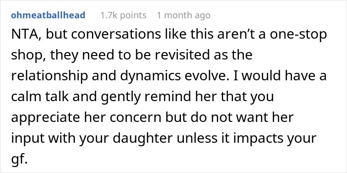 Man Asks Internet To Tell Him If He Is A Jerk For Telling Girlfriend Not To Regulate How His Daughter Looks