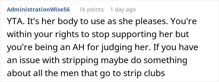 22 Y.O. Daughter Doesn't Want To Leave Her Stripper Job Since It's 'Easy Money', Dad Ends Up Refusing To Help Her With Car Payments 22 Y.O. Daughter Doesn't Want To Leave Her Stripper Job Since It's 'Easy Money', Dad Ends Up Refusing To Help Her With Car Payments