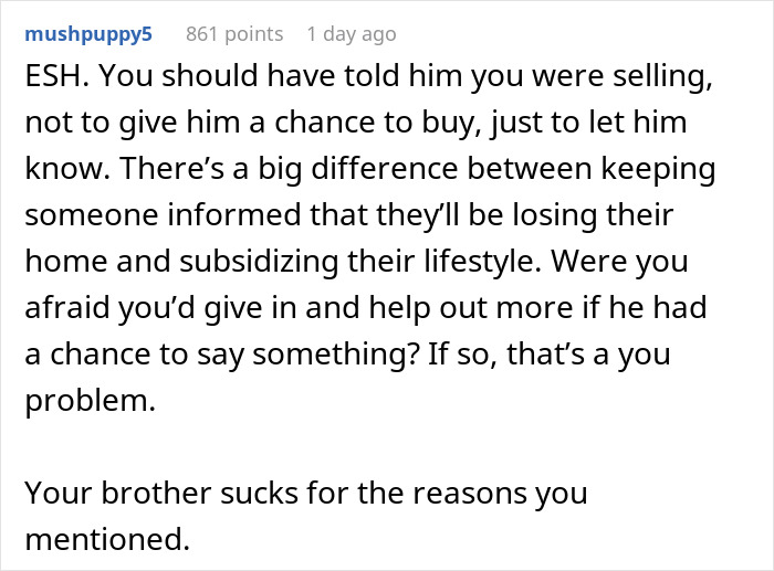 Woman Secretly Sells Her House Which She Was Renting To Her Brother And His Family After He Was Late To Pay Rent