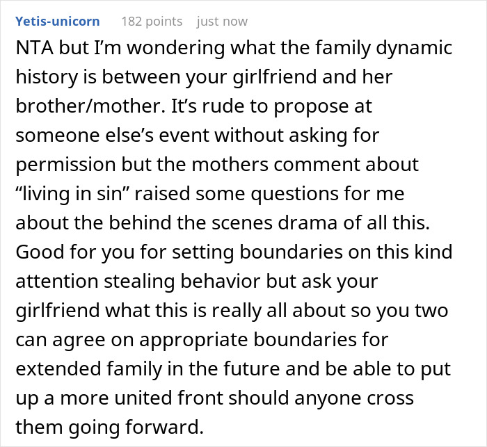 Man Attempts Proposing To Girlfriend During Sister&rsquo;s Unrelated Party, Gets Told To Sit Down And Shut Up