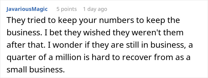 Boss Deducts $125 From Employee&rsquo;s Last Paycheck, Regrets It When She Costs Him $250,000