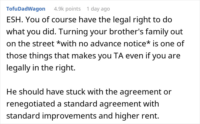 Woman Secretly Sells Her House Which She Was Renting To Her Brother And His Family After He Was Late To Pay Rent