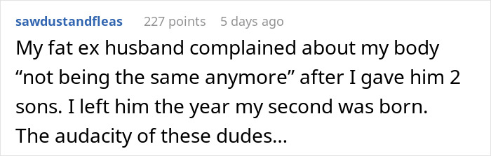 Wife Leaves Husband Red-Faced After He Demands She Lose Weight For His Company Event And She Maliciously Complies