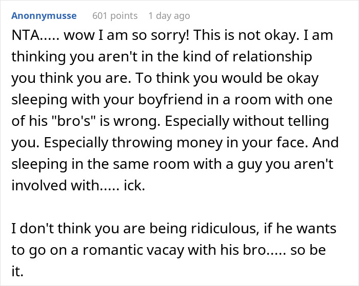 Woman Gives Boyfriend An Ultimatum: She Will Only Go On Their Romantic Holiday If He Doesn&rsquo;t Bring His Friend Along