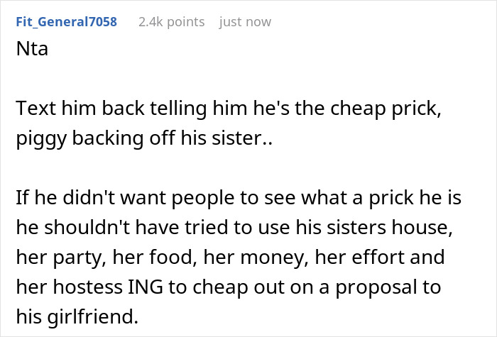 Man Attempts Proposing To Girlfriend During Sister&rsquo;s Unrelated Party, Gets Told To Sit Down And Shut Up