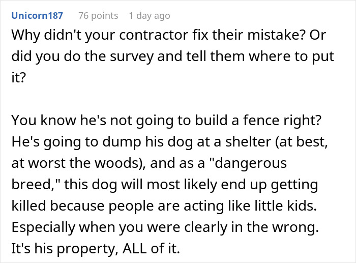 Guy Plots The Ultimate Retaliation Against His Neighbor Who Sued Him Over A Fence That Went 1.5 Inches Beyond The Property Line