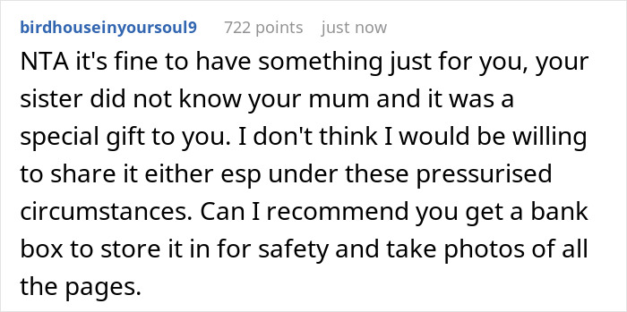Dad Is Angry At Daughter For Not Sharing Late Mom’s Cookbook With Her Half Sister, Who He Had In An Affair Dad Is Angry At Daughter For Not Sharing Late Mom’s Cookbook With Her Half Sister, Who He Had In An Affair