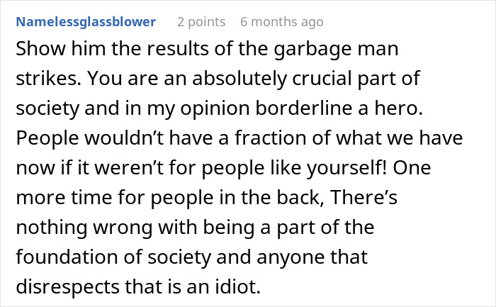 “I Think My Son Is Embarrassed That I Am A Garbage Man. Advice?”: Sad Dad Asks Internet For Parenting Help “I Think My Son Is Embarrassed That I Am A Garbage Man. Advice?”: Sad Dad Asks Internet For Parenting Help