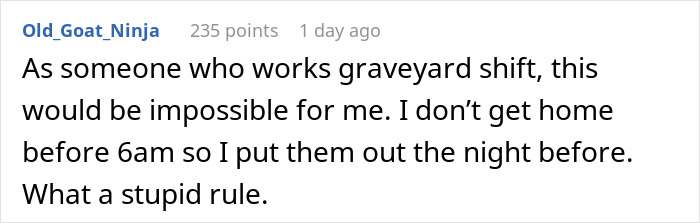 HOA Makes Homeowners Put Their Trash Cans Out At Specific Time, Regret It When They Maliciously Comply