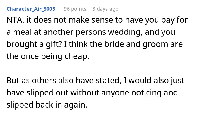 &ldquo;Am I A Jerk For Leaving A Wedding To Eat At McDonald&rsquo;s?&rdquo;: Bride Lied To Her Guest When She Told Her She Wouldn't Have To Pay For Anything At The Wedding