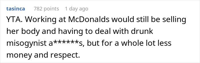 22 Y.O. Daughter Doesn't Want To Leave Her Stripper Job Since It's 'Easy Money', Dad Ends Up Refusing To Help Her With Car Payments 22 Y.O. Daughter Doesn't Want To Leave Her Stripper Job Since It's 'Easy Money', Dad Ends Up Refusing To Help Her With Car Payments