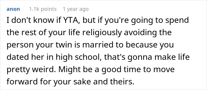 Guy Turns Down Twin Brother And Ex-Girlfriend’s Wedding Invitation, Asks If He’s Wrong Guy Turns Down Twin Brother And Ex-Girlfriend’s Wedding Invitation, Asks If He’s Wrong