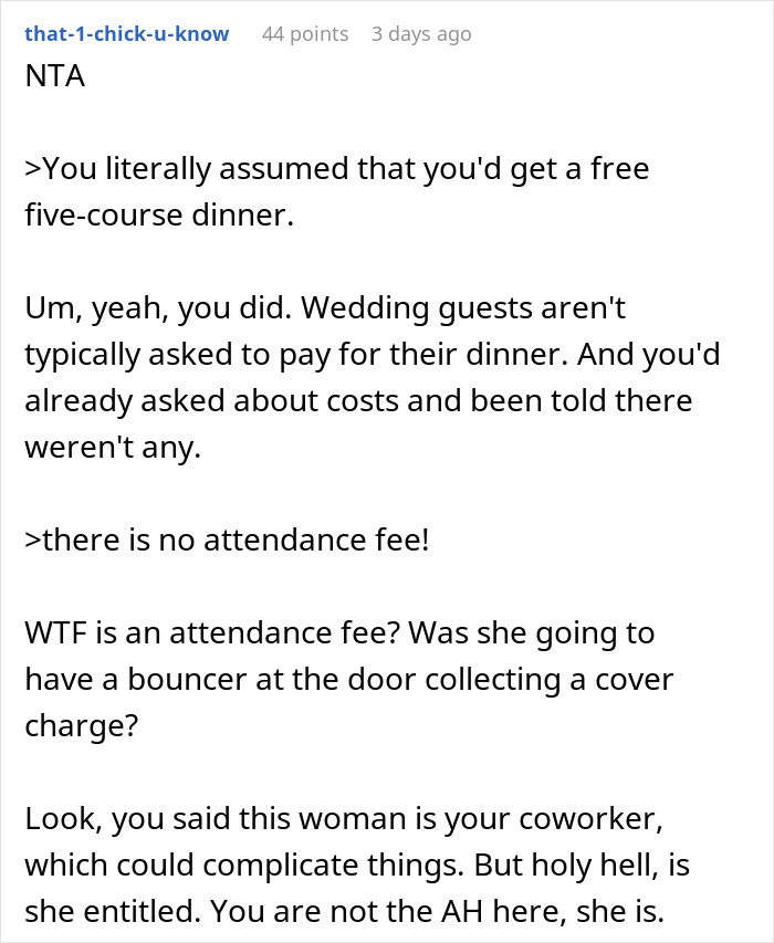 &ldquo;Am I A Jerk For Leaving A Wedding To Eat At McDonald&rsquo;s?&rdquo;: Bride Lied To Her Guest When She Told Her She Wouldn't Have To Pay For Anything At The Wedding