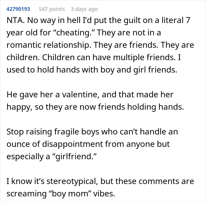 "My Husband Wants Us To Punish Layla": Parents Disagree Over Whether To Punish 7 Y.O. For &ldquo;Cheating On Boyfriend&rdquo;