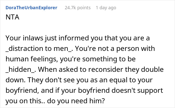 Woman Was About To Check Out In-Laws' New Pool, Only To Learn Women Are Not Allowed To Use It, Refuses To Ever Come Back Woman Was About To Check Out In-Laws' New Pool, Only To Learn Women Are Not Allowed To Use It, Refuses To Ever Come Back