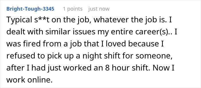"And Then, At Exactly 7AM, He Quietly Went Home": Lab Employee Maliciously Complies With The Shift Manager As She Orders Him To Keep Working After Hours "And Then, At Exactly 7AM, He Quietly Went Home": Lab Employee Maliciously Complies With The Shift Manager As She Orders Him To Keep Working After Hours