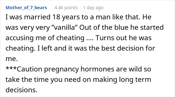 Husband Demands A Paternity Test From His Pregnant Wife, She Tells Him To File For Divorce