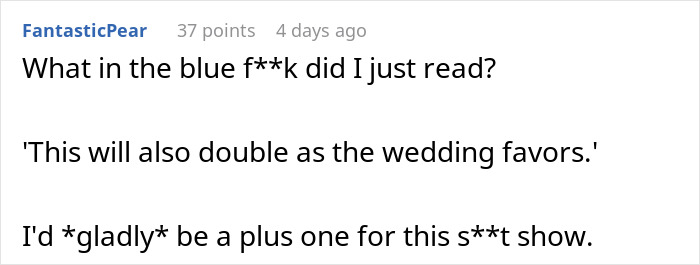 “This Will Also Double As The Wedding Favors”: Bride Comes Up With Ingenious Way To Prevent Guests From Drinking Too Much During Wedding “This Will Also Double As The Wedding Favors”: Bride Comes Up With Ingenious Way To Prevent Guests From Drinking Too Much During Wedding