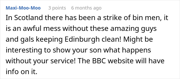 “I Think My Son Is Embarrassed That I Am A Garbage Man. Advice?”: Sad Dad Asks Internet For Parenting Help “I Think My Son Is Embarrassed That I Am A Garbage Man. Advice?”: Sad Dad Asks Internet For Parenting Help