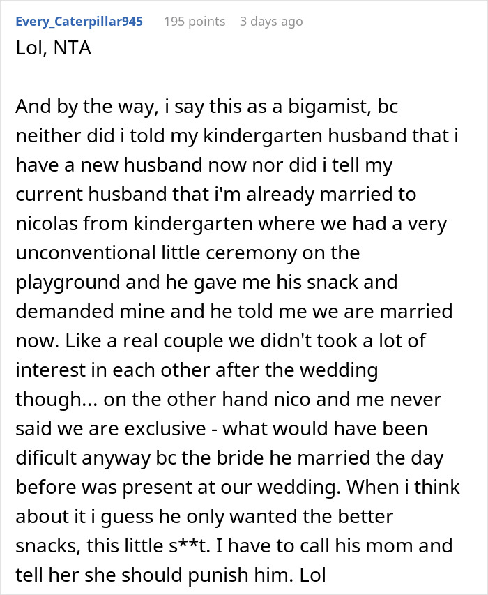 "My Husband Wants Us To Punish Layla": Parents Disagree Over Whether To Punish 7 Y.O. For &ldquo;Cheating On Boyfriend&rdquo;