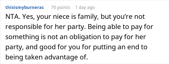 Mom Decides To Throw Her Daughter A Separate Birthday And Not Have A Double Party With Her Niece, Drama Ensues Mom Decides To Throw Her Daughter A Separate Birthday And Not Have A Double Party With Her Niece, Drama Ensues