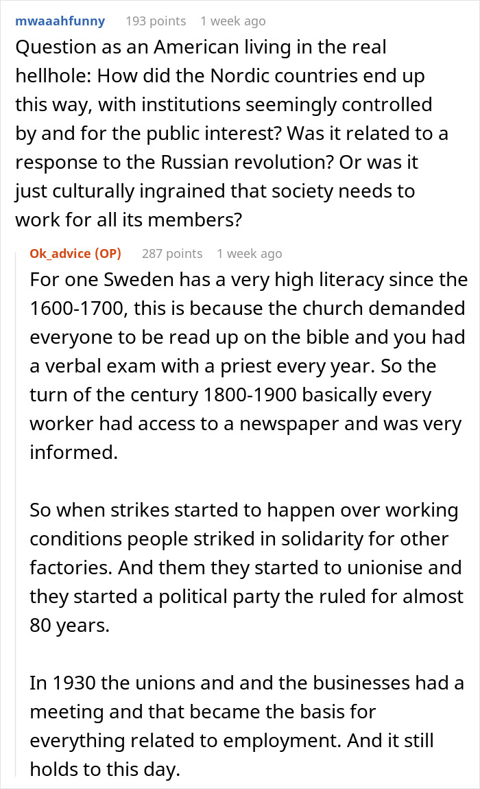 Person Shows Just How Well Swedish Unions And The Social System Overall Work In Their Now-Viral Post On Paid Vacation Days Person Shows Just How Well Swedish Unions And The Social System Overall Work In Their Now-Viral Post On Paid Vacation Days