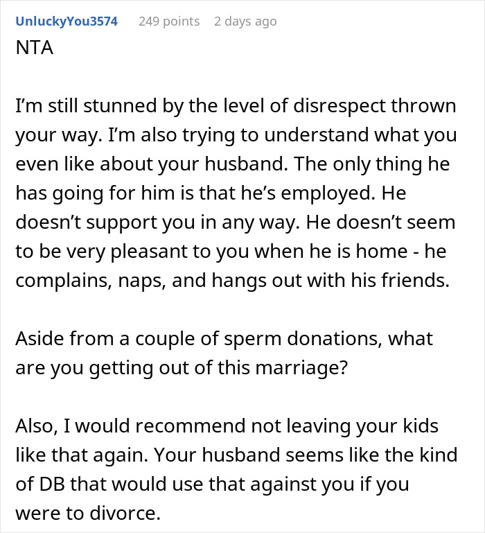 Husband Is Furious Wife Left Him With Their 4 Kids For The Weekend, She Finds The House Trashed And His Suitcase Packed When She Gets Back Husband Is Furious Wife Left Him With Their 4 Kids For The Weekend, She Finds The House Trashed And His Suitcase Packed When She Gets Back