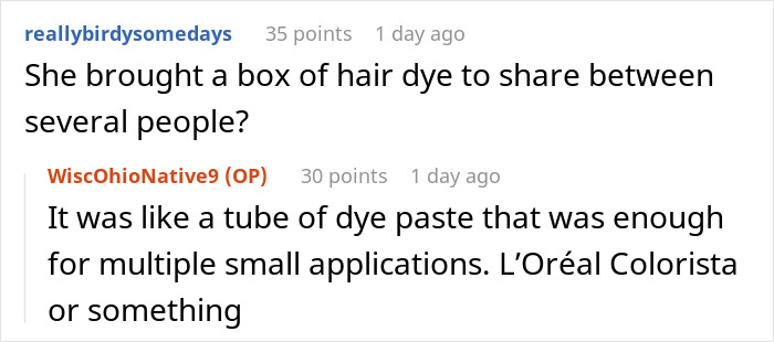 Entitled Know-It-All Ruins Her Hair After Lying To Her Cousin About It Being Naturally Blonde