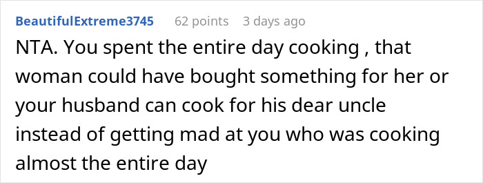 The Internet Backs Up This Woman For Refusing To Cook An Additional Gluten-Free Meal For A Family Friend After She Causes A Scene