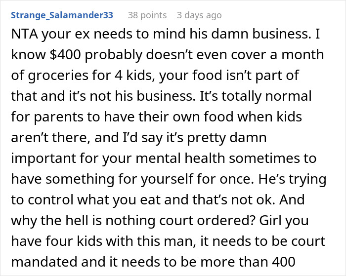 Mom Orders Takeout After Putting Kids To Bed After Having A Bad Day, Drama Ensues When Her Ex Finds Out