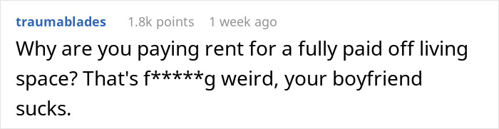 Man Demands Girlfriend &ldquo;Split Expenses Proportional To Income&rdquo; After She Gets Better-Paying Job, Increases Rent On Apartment He Owns