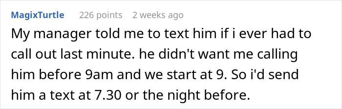 "This New Age Of Texting To Call Off Literally Drives Me Insane": Manager States That People Who Text Employers Are “Unprofessional”, Gets Blasted Online "This New Age Of Texting To Call Off Literally Drives Me Insane": Manager States That People Who Text Employers Are “Unprofessional”, Gets Blasted Online