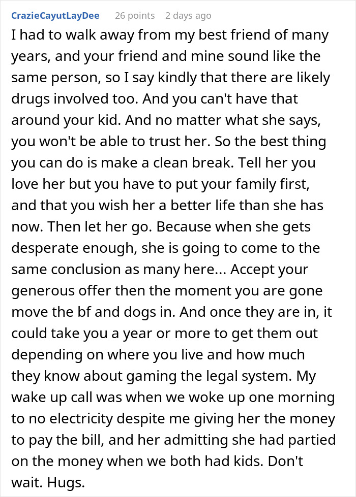 Woman Offers Her Homeless Friend Shelter But Won't Accept Her Loser Boyfriend And Dogs, Drama Ensues