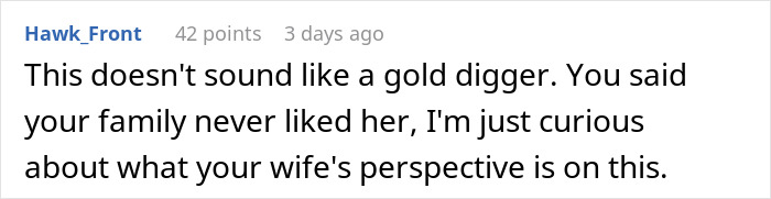 Guy Shares How He Realized His Wife Was A Gold Digger All This Time
