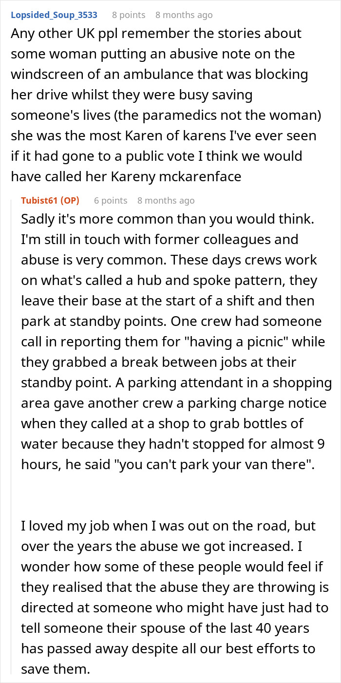 Entitled Neighbor Gets Instant Karma After Blocking Way For Emergency Van With His Two Cars And Refusing To Move Them Away